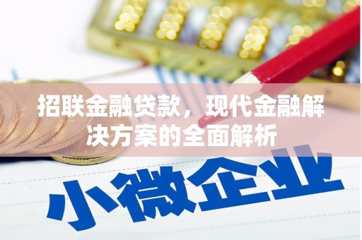 禹王台招联金融贷款，现代金融解决方案的全面解析