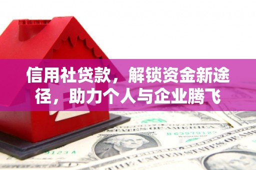 禹王台信用社贷款，解锁资金新途径，助力个人与企业腾飞